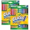 Crayola CLICKS Washable Retractable Markers, 10 Colors Per Set, 20PK 588370 - alternate 1